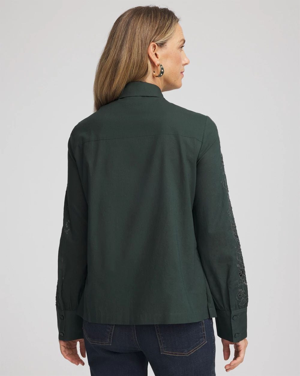 Lace Cotton Voile Shirt | Chico's